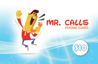 Mr Calls Phone Card