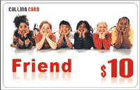 Friend Calling Card $10