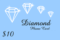Diamond Calling Card $10 - International Calling Cards
