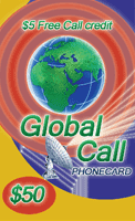 Global Call $50 - International Calling Cards